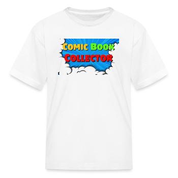 Comic Book Collector - Kid's T-Shirt - white - Front