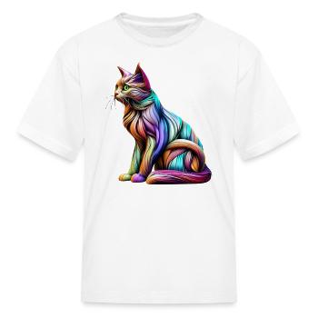 Whiskerful Structures - Kid's T-Shirt - white - Front