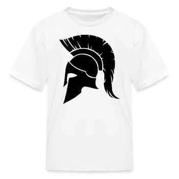 Spartan black - Kid's T-Shirt - white - Front