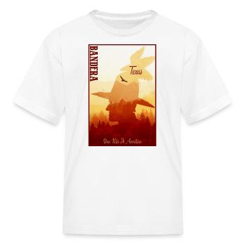 Bandera Texas wild west town - Kid's T-Shirt - white - Front