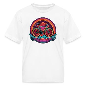 bikes - Kid's T-Shirt - white - Front