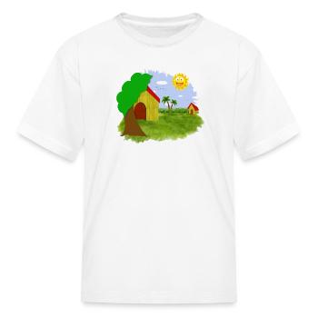 Farm - Kid's T-Shirt - white - Front