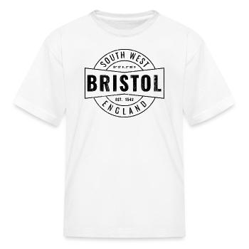 Bristol | South West England - Kid's T-Shirt - white - Front