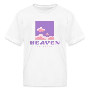 Heaven On Earth Merch - Kid's T-Shirt - white - Front