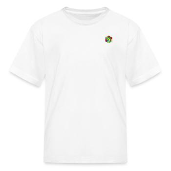 rubiks cube - Kid's T-Shirt - white - Front