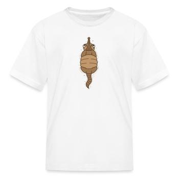 cool Armadillo Mammal USA Desert - Kid's T-Shirt - white - Front