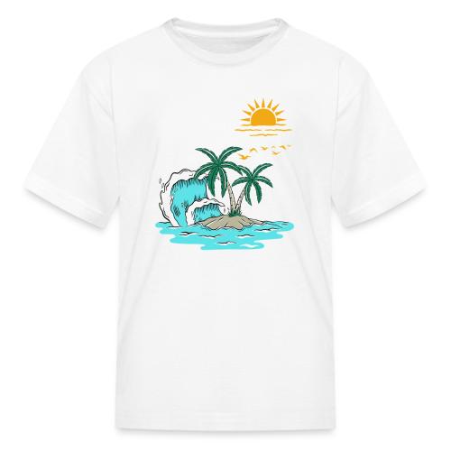 Retro Sunset Graphics - Kid's T-Shirt