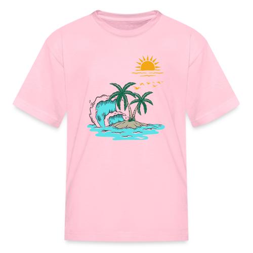 Retro Sunset Graphics - Kid's T-Shirt