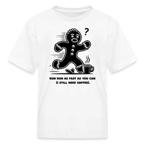 Gingerbread Man T-Shirt - Kid's T-Shirt