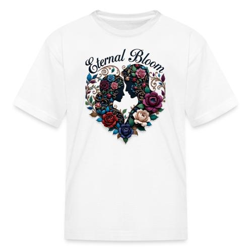 Eternal Bloom Embrace T-Shirt - Kid's T-Shirt