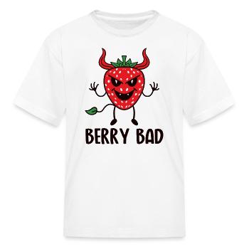 Berry Bad - Kid's T-Shirt - white - Front