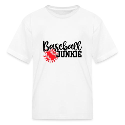 Baseball Junkie - Kid's T-Shirt