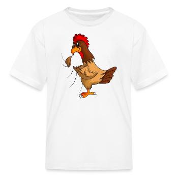 hens - Kid's T-Shirt - white - Front