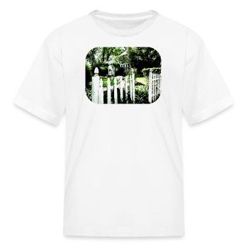 Garden Gate - Kid's T-Shirt - white - Front