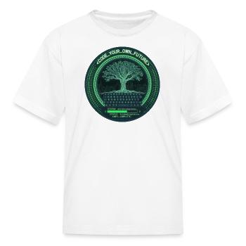 Code Your Own Future Circuit Tree - Kid's T-Shirt - white - Front
