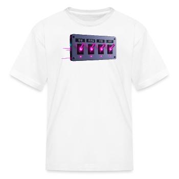  Korean language switcher toggle panel hangul  - Kid's T-Shirt - white - Front