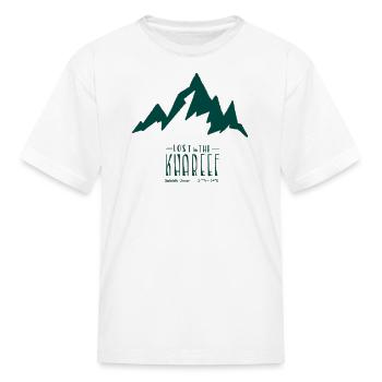 Salalah Lost in the Khareef Mountain T-Shirt |Oman - Kid's T-Shirt - white - Front