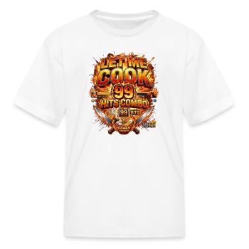 Let Me Cook 99 Hits Combo - Kid's T-Shirt - white - Front