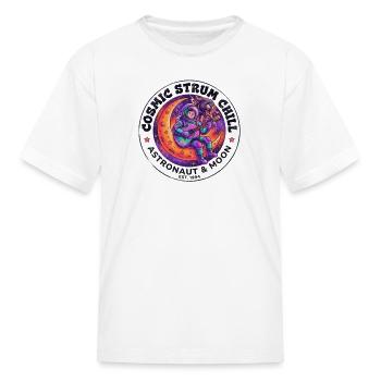 90s_Vintage_Bootleg_Panther_Graphic_Tee - Kid's T-Shirt - white - Front