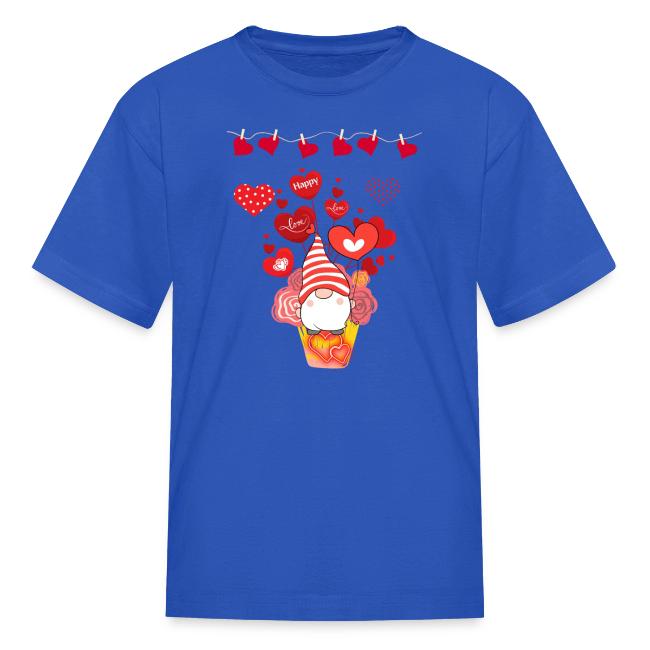 Design wrapped in love hearts, vibrating in love.