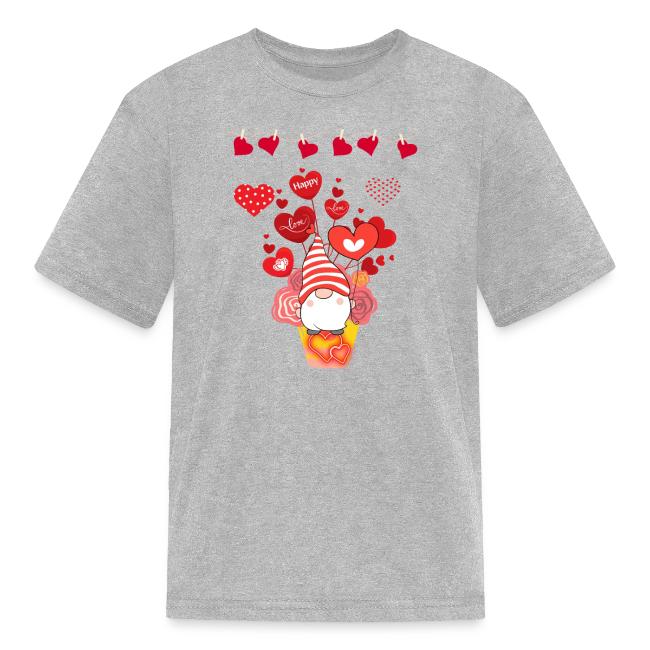 Design wrapped in love hearts, vibrating in love.