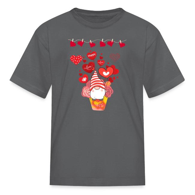 Design wrapped in love hearts, vibrating in love.