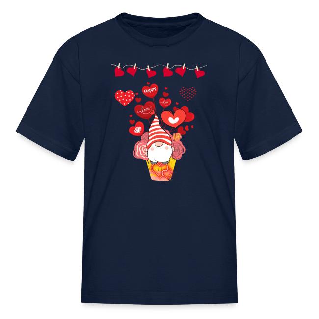 Design wrapped in love hearts, vibrating in love.