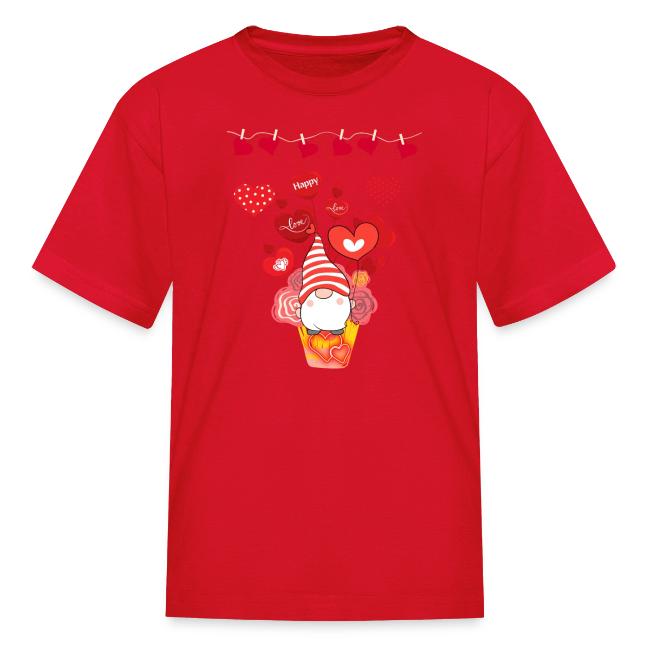 Design wrapped in love hearts, vibrating in love.