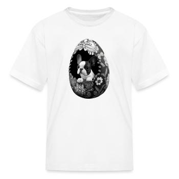 Dog In The Egg Dog In The Egg - Kid's T-Shirt - white - Front