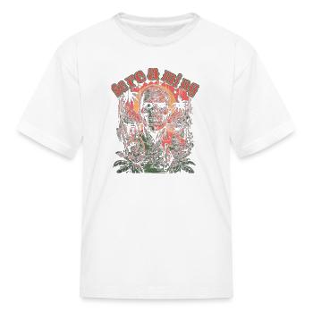 Ghostface Phone Call - Kid's T-Shirt - white - Front