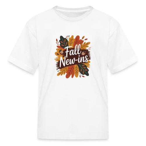 Fall New-Ins Autumn Leaves Acorn Seasonal Outfit - Kid's T-Shirt