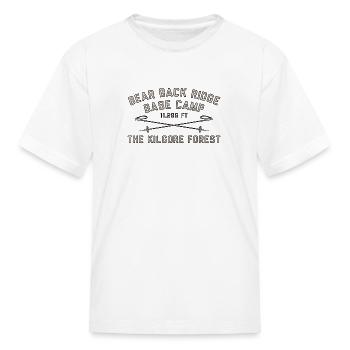 Bear Back Ridge - Kid's T-Shirt - white - Front