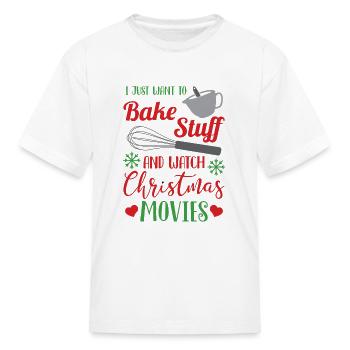 Bake Stuff - Kid's T-Shirt - white - Front