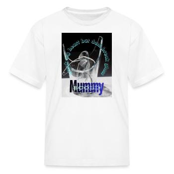Mummy Glass  - Kid's T-Shirt - white - Front