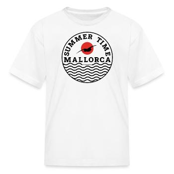 Mallorca Majorca Spain - Kid's T-Shirt - white - Front