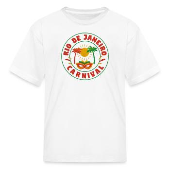 Rio de Janeiro Brazil - Kid's T-Shirt - white - Front