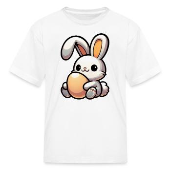 Easter Bunny - Kid's T-Shirt - white - Front