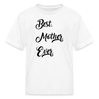 Mother - Kid's T-Shirt - white - Front