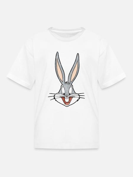 Looney Tunes Bugs Bunny Distressed - Kid's T-Shirt - white