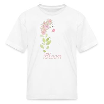 Bloom - Kid's T-Shirt - white - Front