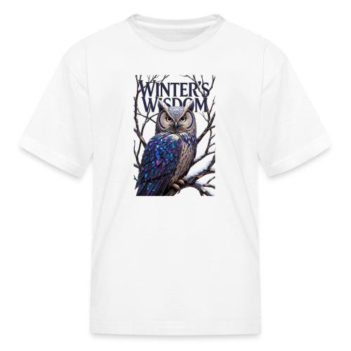 Crystalized Forest Owl T-Shirt - Kid's T-Shirt