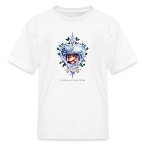 Imbolc Candle Veil T-Shirt | Veiled Rebirth - Kid's T-Shirt