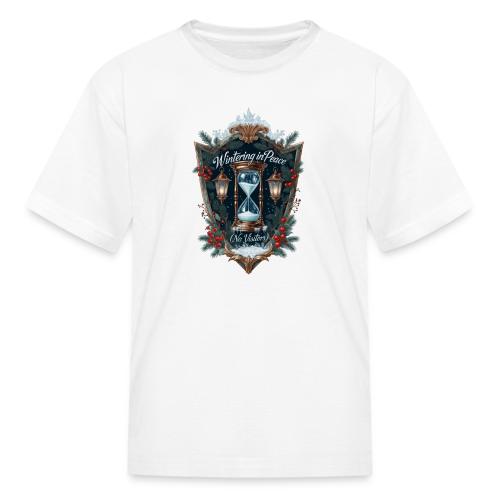 Wintering in Peace (No Visitors) T-Shirt - Kid's T-Shirt
