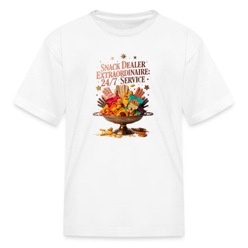Snack Dealer Extraordinaire Tee, Mum Gift - Kid's T-Shirt