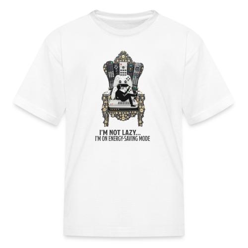 Remote Throne Procrastinator T Shirt, Dad Gift - Kid's T-Shirt