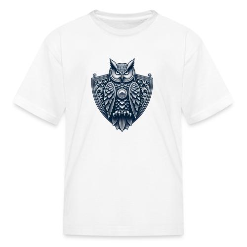 Night Watch Owl T Shirt, Sarcastic Dad Gift - Kid's T-Shirt