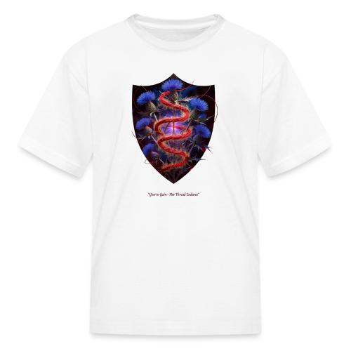 Women’s Day Crimson Thread Matriarch T Shirt, Gift - Kid's T-Shirt