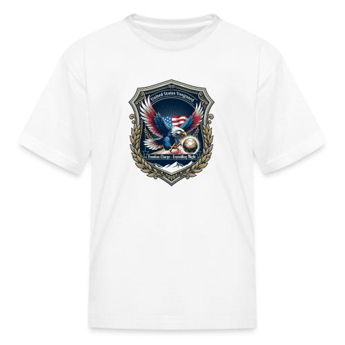 USA Eagle Vanguard T-Shirt,American Flag PrideGift - Kid's T-Shirt