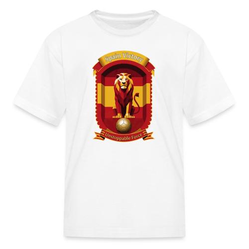Spain Lion Victory T-Shirt, Flag Pride Crest Gift - Kid's T-Shirt