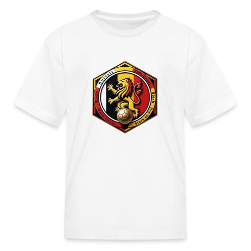 Belgium Lion Valor T-Shirt, Belgian Pride Gift - Kid's T-Shirt